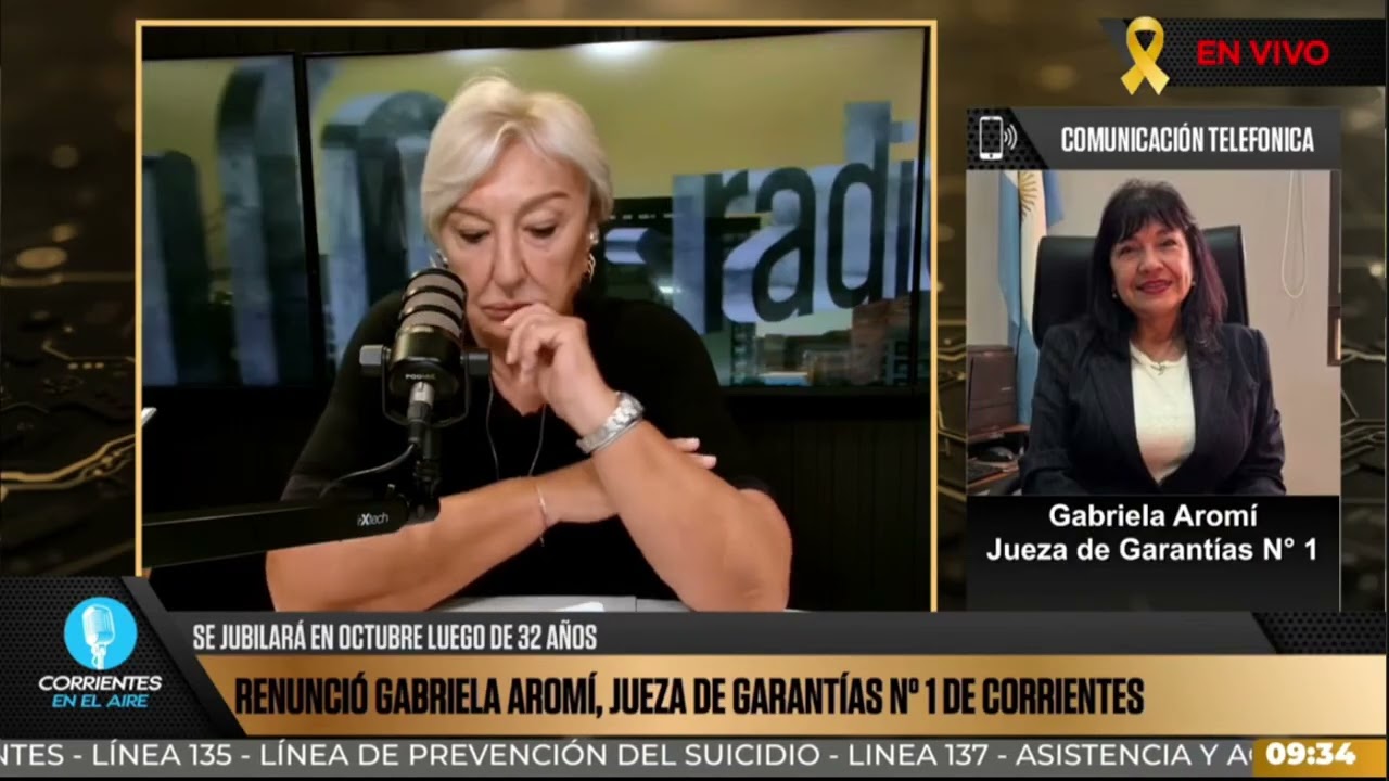 Gabriela Aromí dejó la magistratura tras 32 años de trayectoria y anticipó nuevos proyectos en justicia juvenil