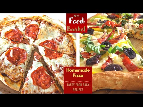 Homemade Pizza | Bell Pepper Pizza | Pepperoni Pizza | Comfort Food