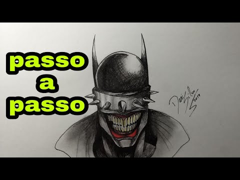 Como Desenhar O Batman Que Ri Como Desenhar