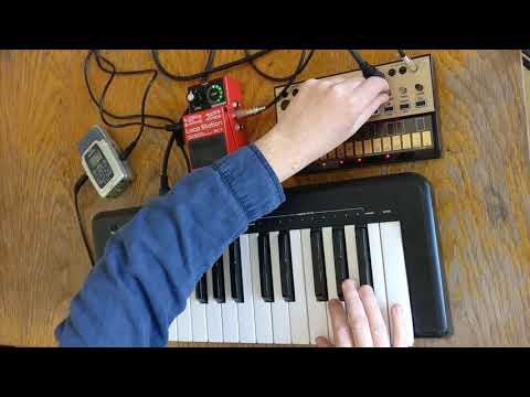 Volca Jam - Volca Keys Looping and Impro -  (Boss RC1, Alesis Q25, Zoom H2)