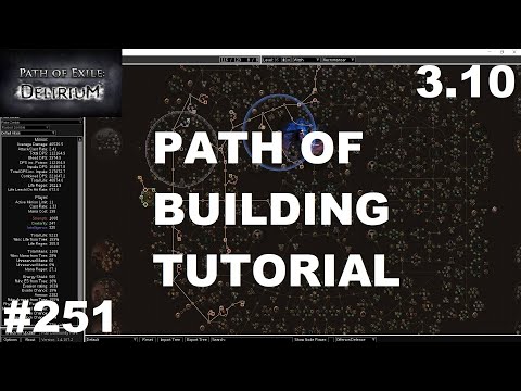 How To Path of Building Tutorial & Impale Calculations - 251