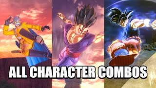 ALL CHARACTER COMBOS 2023 UPDATE | XENOVERSE 2