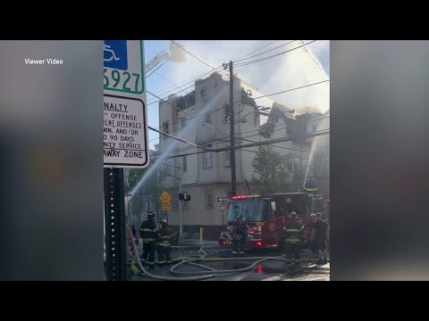 NJ Union City Apartment Building Fire