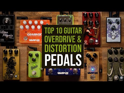 TOP 10 Guitar Overdrive & Distortion Pedals - Sound Demo (no talking)