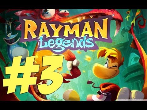 Lets Play RAYMAN LEGENDS Deutsch Part 3 German Walkthrough Gameplay 1080p