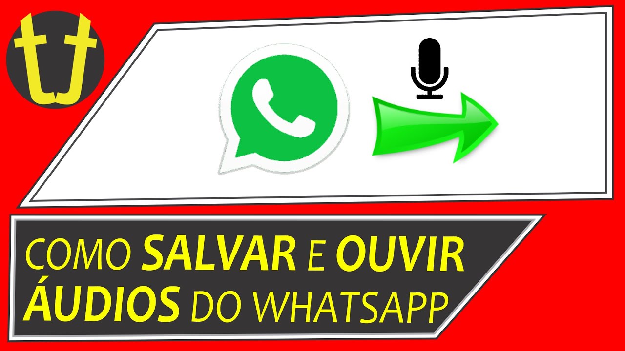 como salvar áudio do WhatsApp