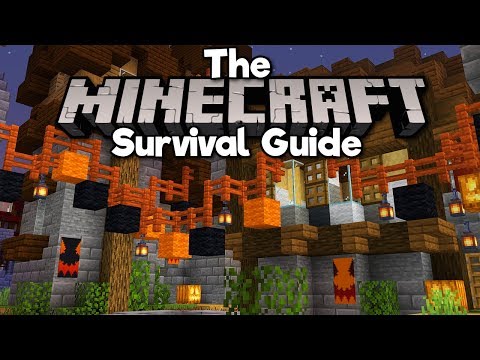 Decorating for Minecraft Halloween! 🎃 ▫ The Minecraft Survival Guide (Tutorial Let's Play)[Part 246]