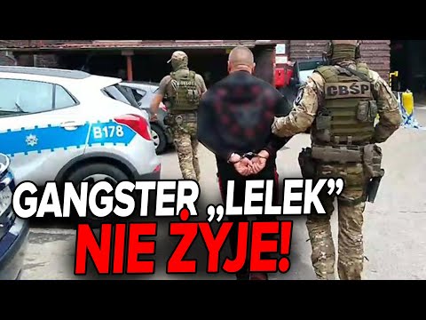 Gangster "LELEK" nie żyje! Zginął podczas zatrzymania przez CBŚP!