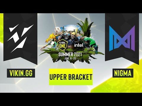 Dota2 - Vikin.gg vs. Team Nigma - Game 1 - ESL One Summer 2021 - Upper Bracket