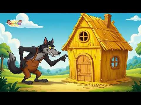 Os Três Porquinhos – História Infantil Completa | Conto Clássico com o Lobo Mau 🐷🐺