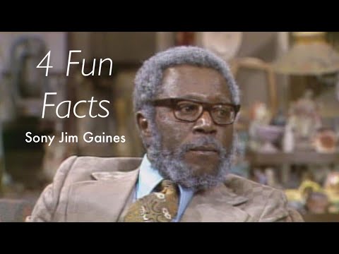 4 Fun Facts- Sanford and Son Big Money Grip actor Sony Jim Gaines