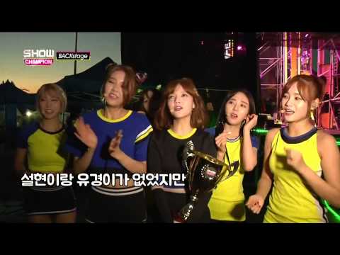 150704 Show Champion Backstage AOA