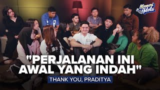 Download lagu Penuh Haru! Momen Perpisahan Praditya dengan TOP 14 | Idol Xtra Memori Idola - Indonesian Idol XIV mp3