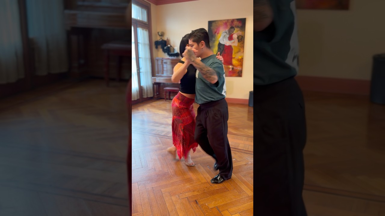 #tango Georgina Vargas & Diego Bulz Movimientos circulares y adornos rítmicos  #milonguero