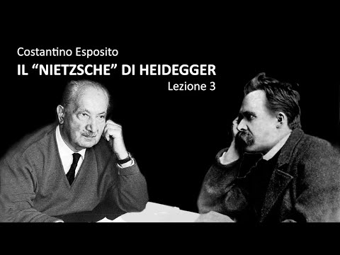 Lezione 3 - Il "Nietzsche" di Heidegger