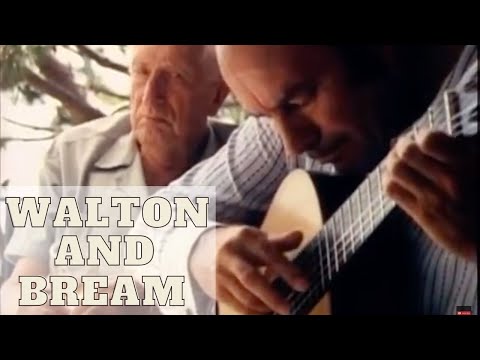 Julian Bream visits William Walton and Susana Walton on Ischia, Italy