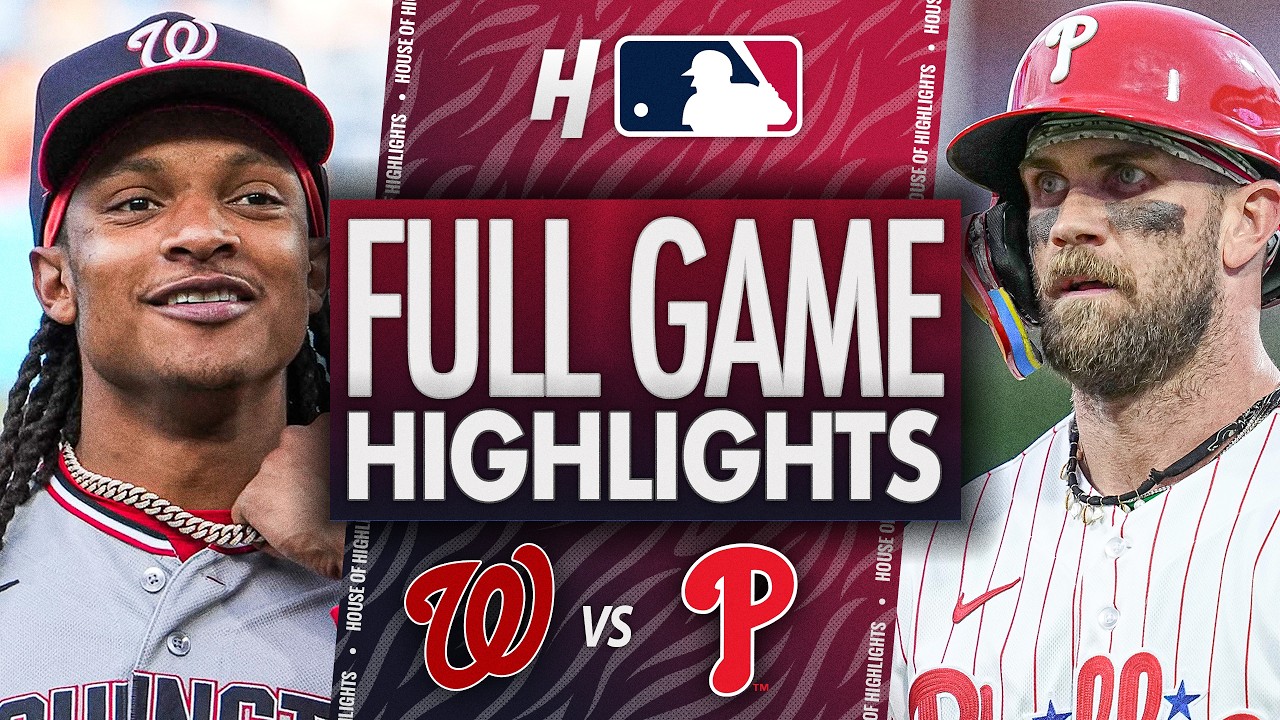 ⚾ [MLB] 2026.08.05 워싱턴 10-4 필라델피아 하이라이트
