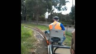 preview picture of video 'Mooroolbark Miniature Railway'