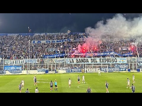 "El RECIBIMIENTO Godoy Cruz " Barra: La Banda del Expreso &bull; Club: Godoy Cruz