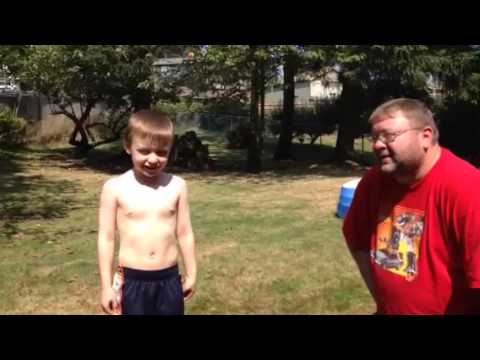 Jakob does the Ice Bucket Challenge