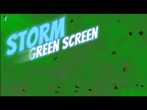 Storm Green Screen Video Effect #2