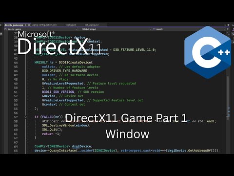 DirectX11 with C++ | Part 1 | Window