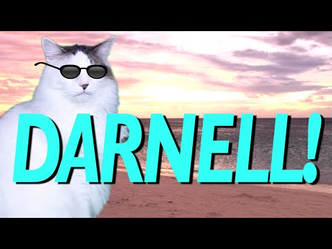 HAPPY BIRTHDAY DARNELL! - EPIC CAT Happy Birthday Song