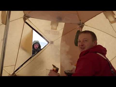 палатки для зимней рыбалки после двух лет эксплуатации Медведь куб-3, СНЕГИРЬ 4Т лонг, ONLI TOP