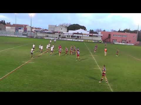 2018.01.06 XIII CATALAN - TO XIII (1) U19 Elite 2MT (1/2)