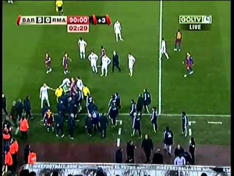El Clasico - Sergio Ramos Tarjeta Roja Barcelona vs Real Madrid 5-0 29/11/10