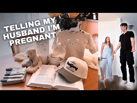 Telling My Husband I'm Pregnant | SURPRISE REVEAL