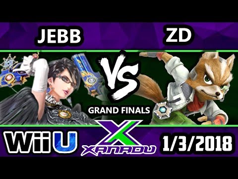 S@X 235 Smash 4 - Jebb (Bayonetta) Vs. ZD (Fox) - SSB4 Grand Finals - Smash for Wii U.