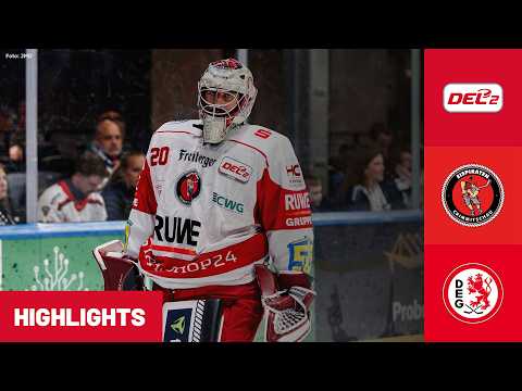 DEL2: Eispiraten Crimmitschau vs. Düsseldorfer EG | Highlights