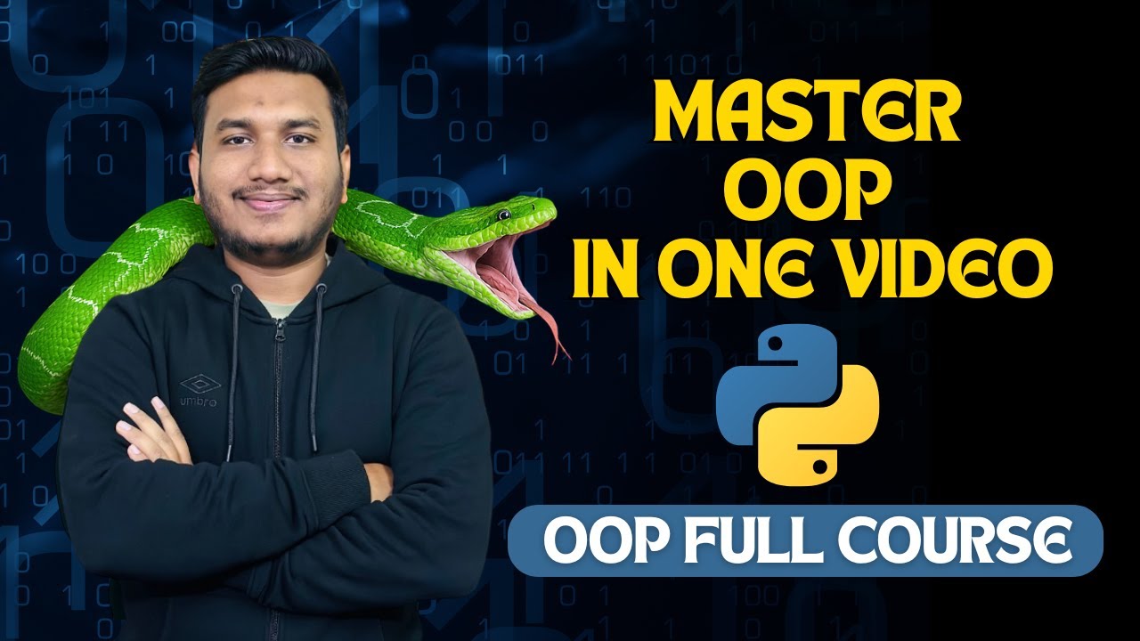Master Python Object-Oriented Programming (OOP) in 5 Hours 🔥