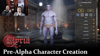 Демонстрация редактора персонажа в Chronicles of Elyria