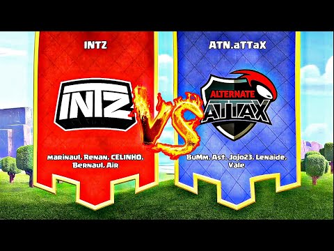 Alternate Attax (Atn.attax) Vs INTZ | coc tournament 2020 | coc world championship | semi finals