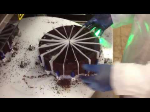 Dual Platform Ultrasonic Cake Cutter - Roll Feed Divider Inserts - ACCUSONIC-2100URF FoodTools