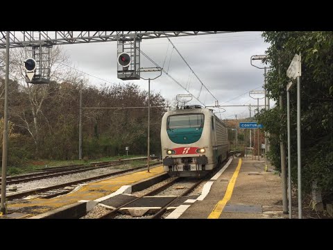IC 701 IN TRANSITO ALLA STAZIONE DI CONTURSI TERME !