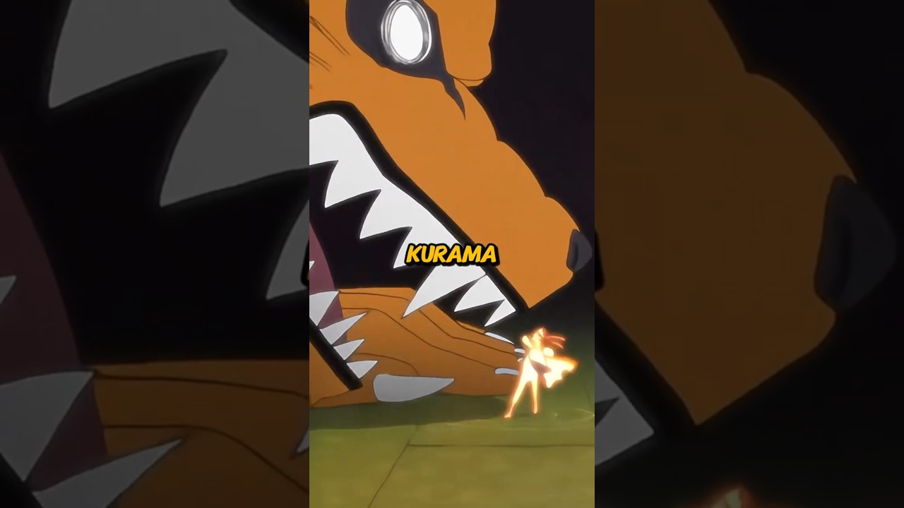 Kurama is sulking with Naruto and his kids