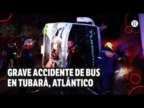 Accidente de bus en Tubará, Atlántico: al menos dos menores muertos y 50 heridos | El Espectador