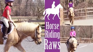 Three Sister's Horse Riding Raws | Crazy8Family