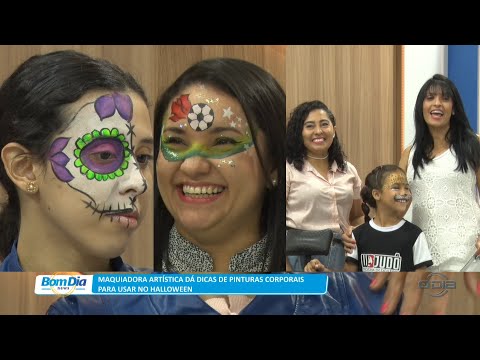 Maquiadora artística dá dicas de pinturas corporais para usar no Halloween 28 10 2022