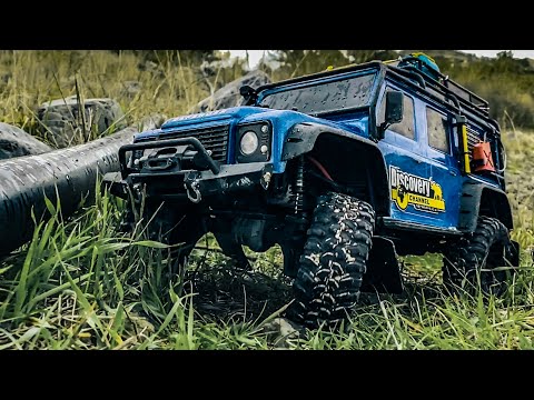 RC Car : TRAXXAS TRX4 Defender Off-Road Driving! (3S LiPo)
