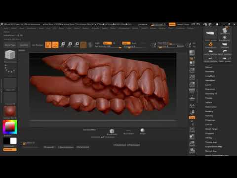 2EZ Dental Zbrush 2019