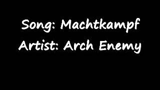 Arch Enemy - Machtkampf