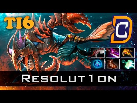Resolut1on Slark - Fnatic vs DC - TI6 Dota 2