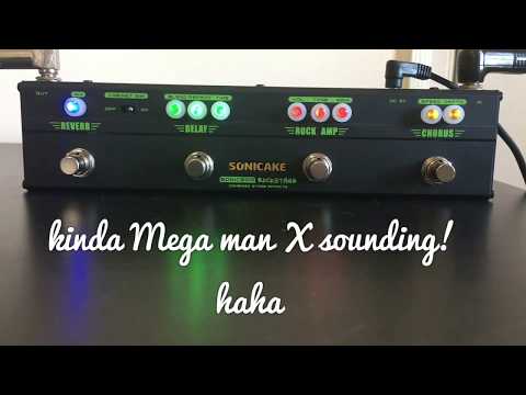 SONICAKE SonicBar RockStage 80s Classic Arena Rock Guitar Multi Effects Pedal image 6