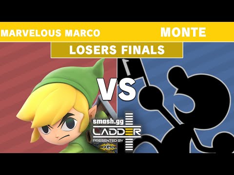 smash.gg Ladder Day 4 - Marvelous Marco (Toon Link) Vs. Monte (Mr. Game & Watch) - Losers Finals