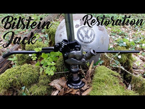 🛠 Classic Bilstein Car Jack Restoration (for Volkswagen Bug)