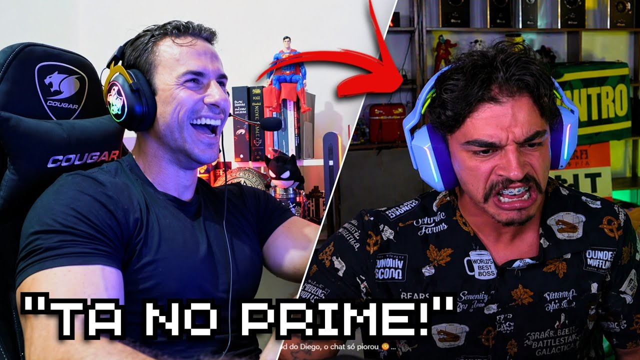 XANDÃO REACTS TO BISTECONE'S PRIME SONG, GETTING RAGED AND SURPRISED! (COMPILED)